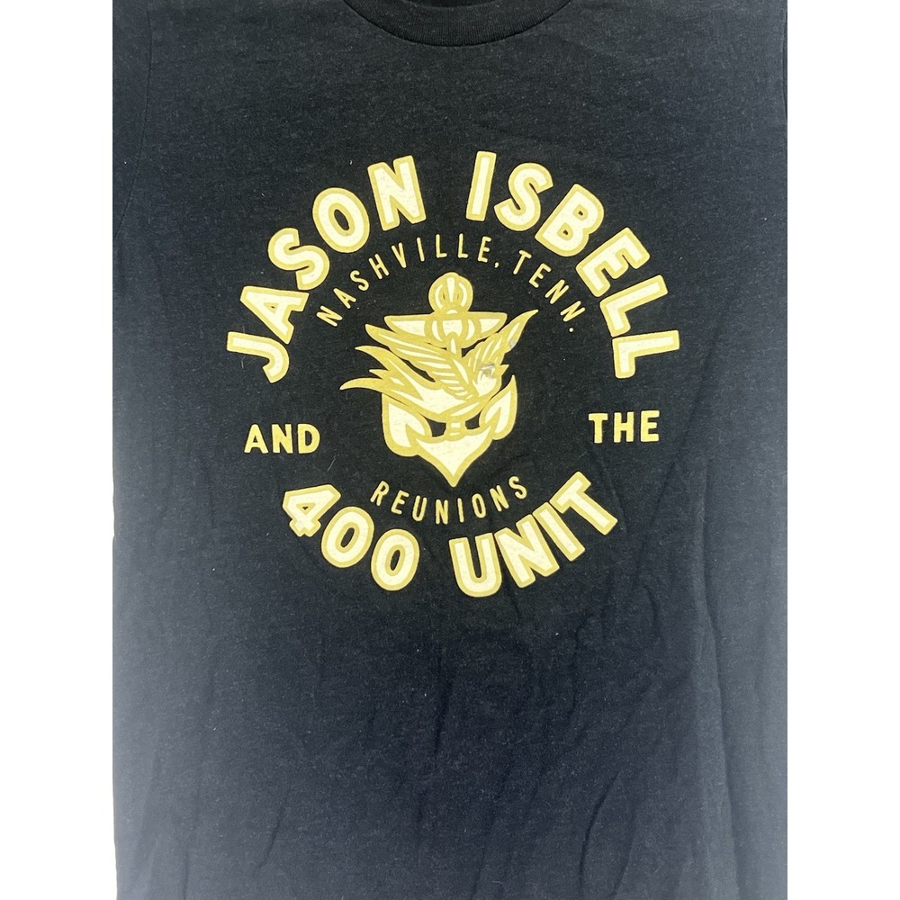 Jason Isbell And The 400 Unit Reunions T Shirt Womens Small Cotton/Poly Blend - Picture 2 of 4